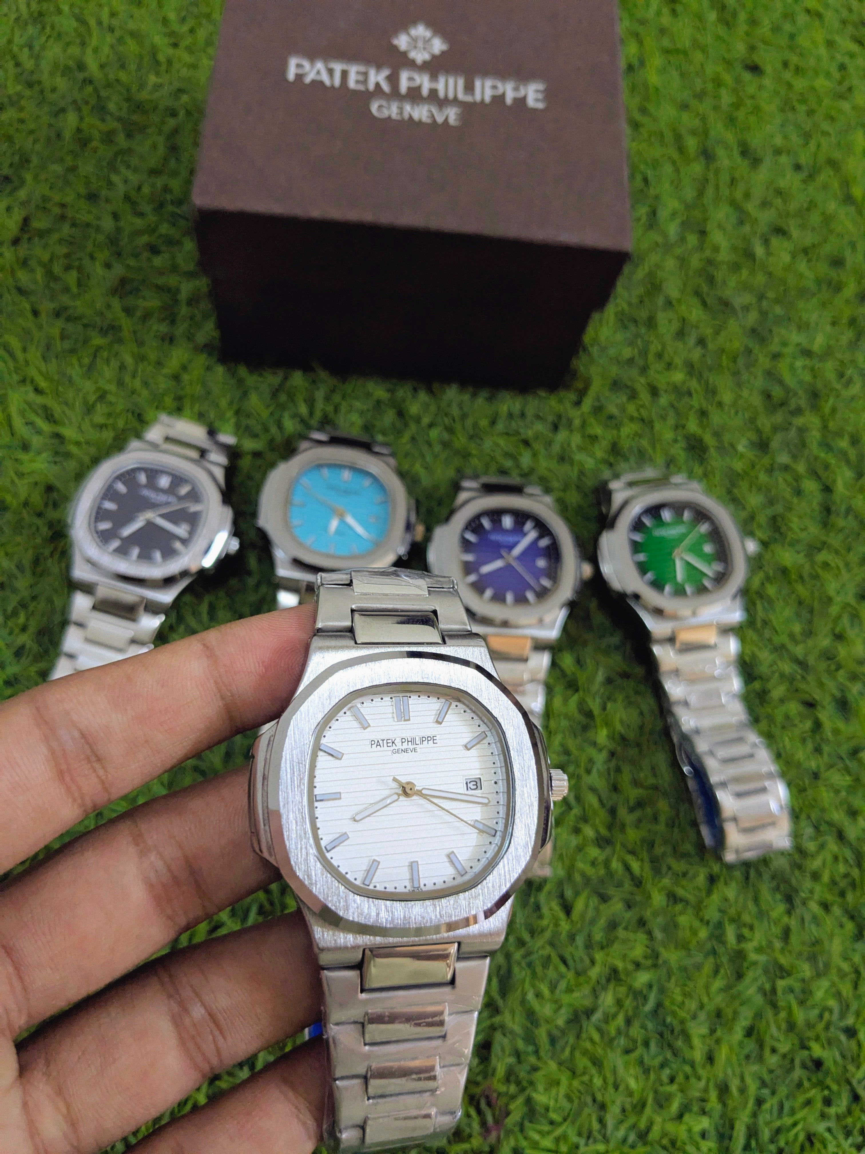Patek Philippe Luxury Watch - White Dial