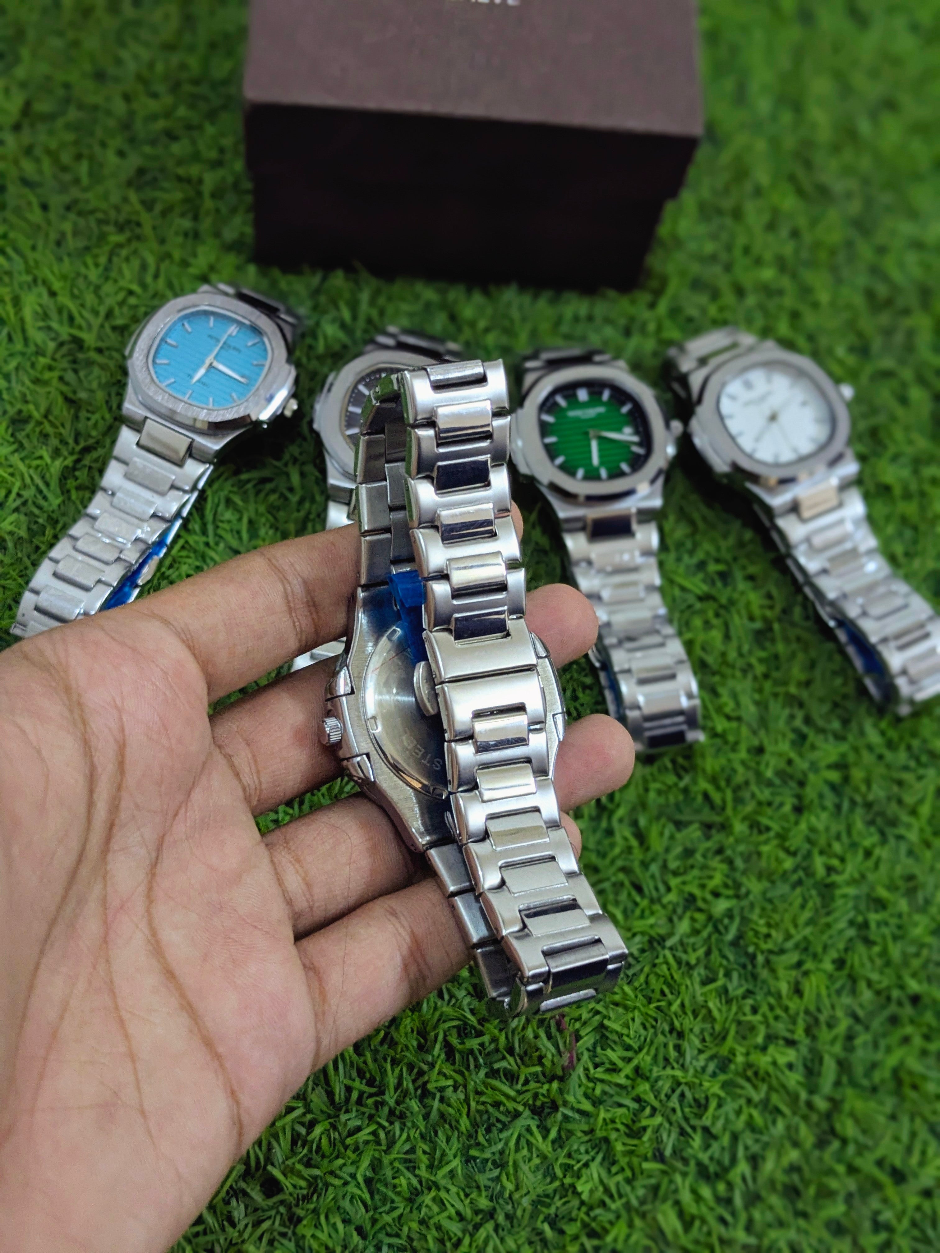 Patek Philippe Luxury Watch - White Dial