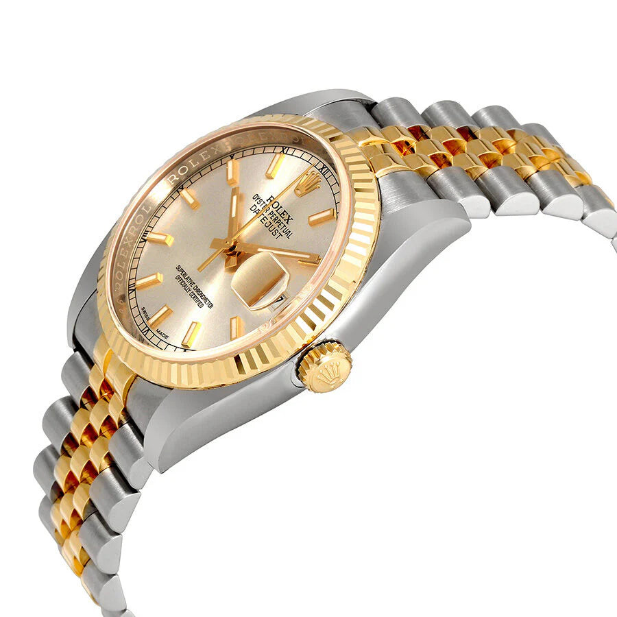 Rolex Semi-Auto Watch – Two-Tone Gold Dial